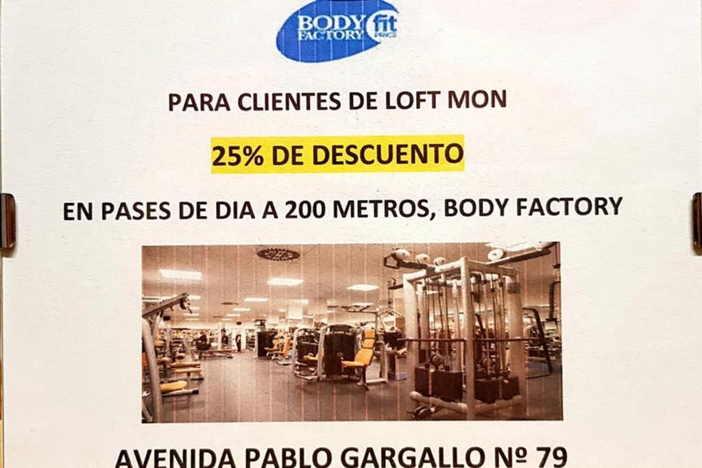 Loft Mon Lägenhet Zaragoza Exteriör bild